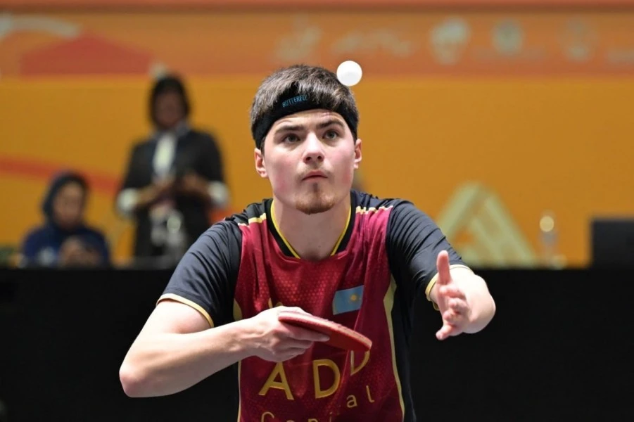 Семь медалей завоевала команда Казахстана по настольному теннису на WTT Youth Contender
