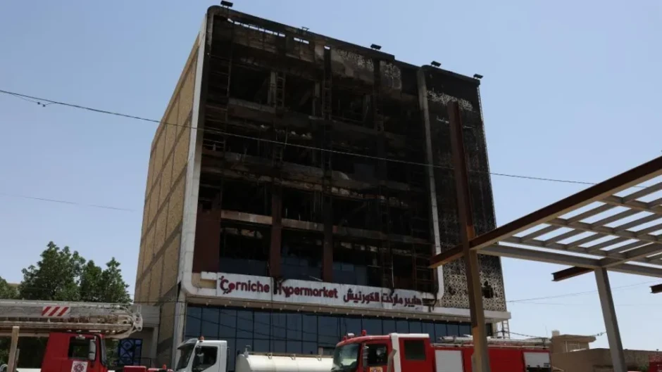 Смертоносный пожар в иракском торговом центре: погибли десятки людей