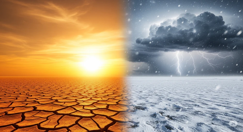 Климатические контрасты: от +39°C во Флоренции до снегопадов в Южной Африке