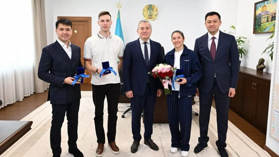 Алматыда олимпиада ойындарының жүлдегерлеріне пәтер кілті табысталды