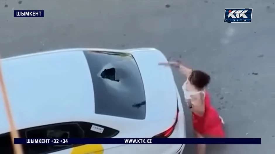 Такси жүргізушісін ұрып, көлігін бұлдірген әйел жазалана ма?